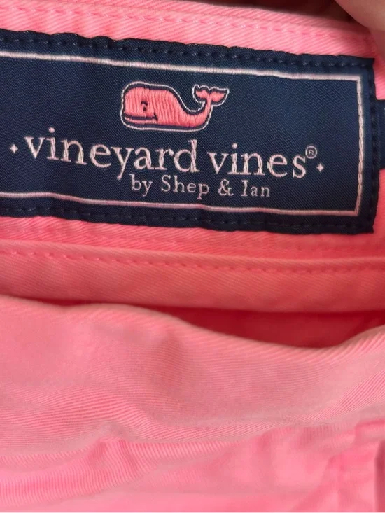 Vineyard Vines Pink Flat Front Breaker Men's Shorts Size 32 - Picture 4 of 8